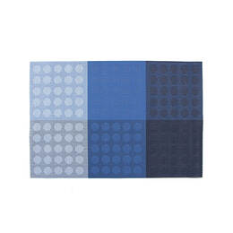 Tấm, Bình Lót Bàn Ăn Mono Dot Pm50116, 30x45cm - Màu Xanh - Locknlock - ETM176